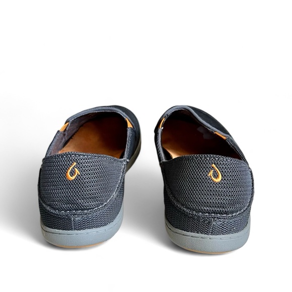 Olukai Nohea Mesh Loafer Shoes Sneakers Comfort Slip On Dark Shadow Mens US 9.5 - Picture 4 of 11